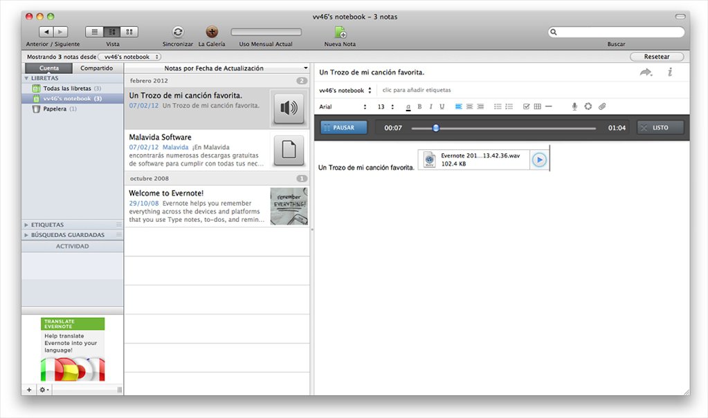 Evernote Download Can Harm Mac